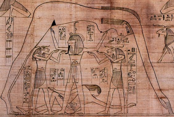 Egyptian Mythology - Nut arched as the Dome Egyptian Mythology - Nut arched as the Dome