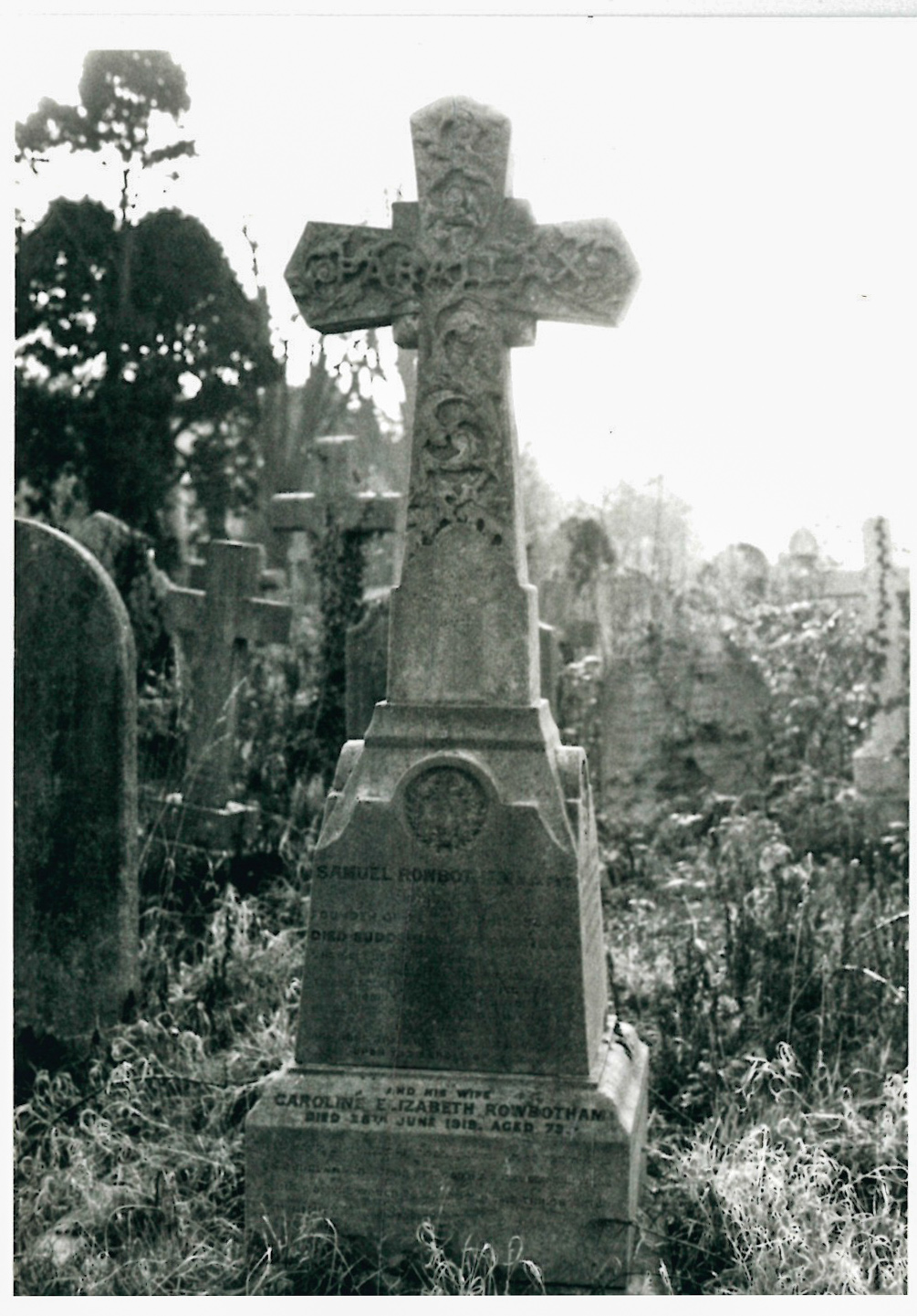 Samuel Rowbotham's Grave